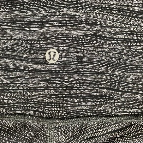 Lululemon Align Pant II *25" Leggings Twillines Ice Grey Black High Rise Waist - Picture 12 of 16